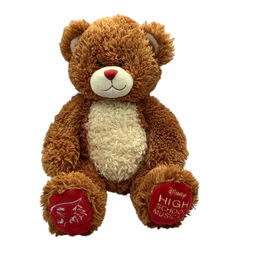 Disney High School Musical Build A Bear Plush Stuffed Animal 13" BABW Fuzzy